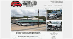 Desktop Screenshot of cuveliercars.com